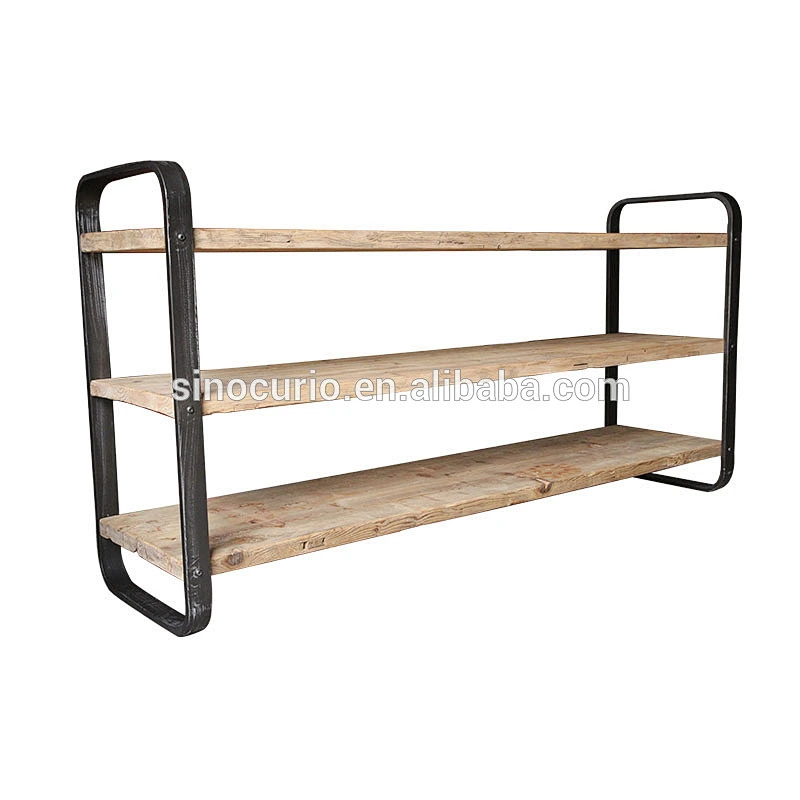 antique industrial design furniture-industrial style shelf