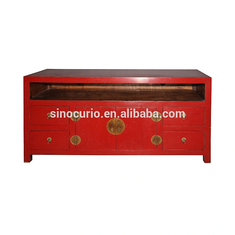 wholesale antique furniture vintage living room painted cabinets