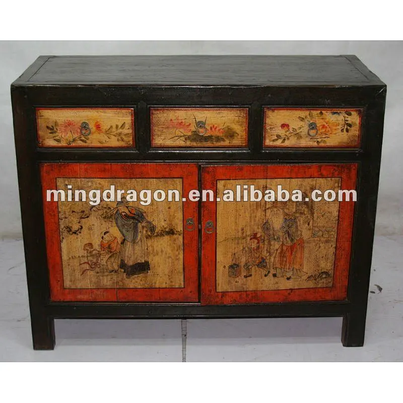 chinese antique Mongolia cabinet