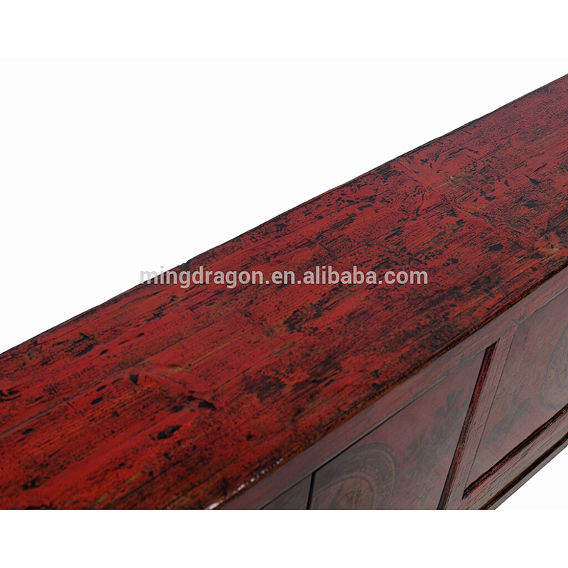 antique wooden furniture, tv cabinet,hand painting cabinet