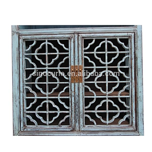 jasons furniture Chinese antique lattice door kitchen cabinet