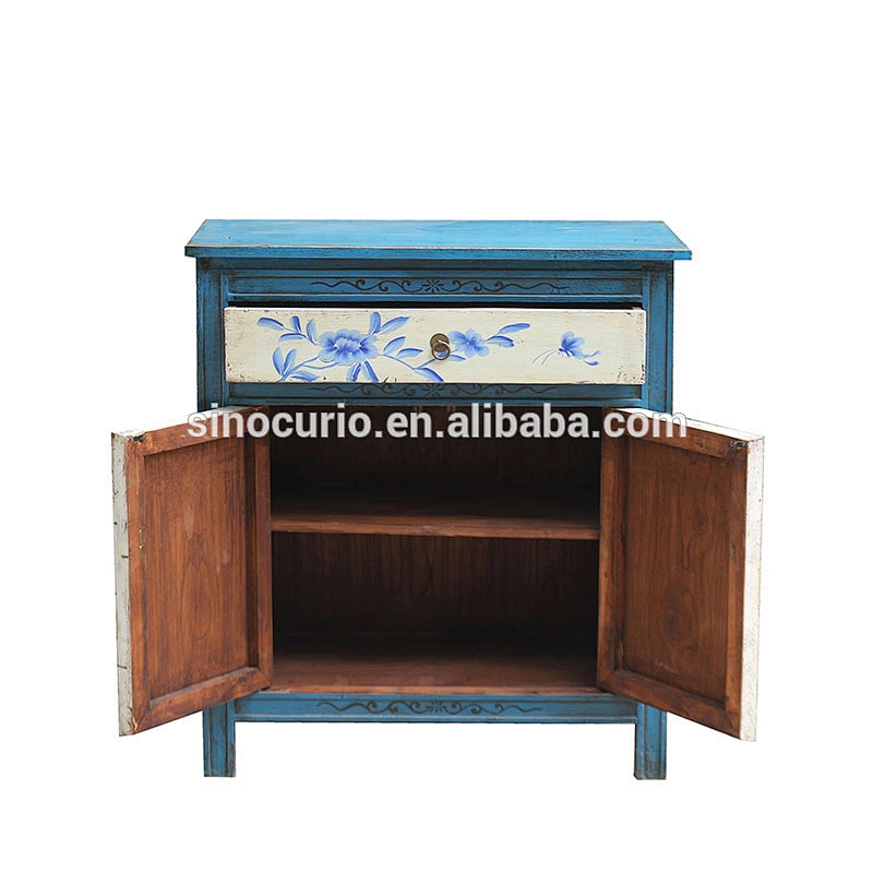 hand made Chinese hand painted sideboard cheap furniture wholesale hand painted chest