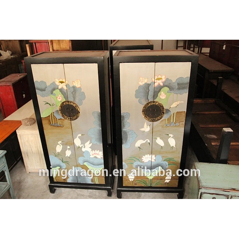 Chinese Antique furniture Reproduction Hand Painted Sideboard