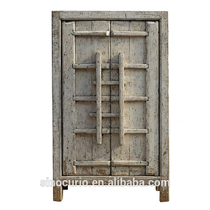 Chinese antique rustic solid wood furniture vintage storage furniture shabby chic