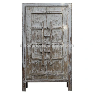 Antique shabby chic furniture antique wooden living room cabinet wardrobe