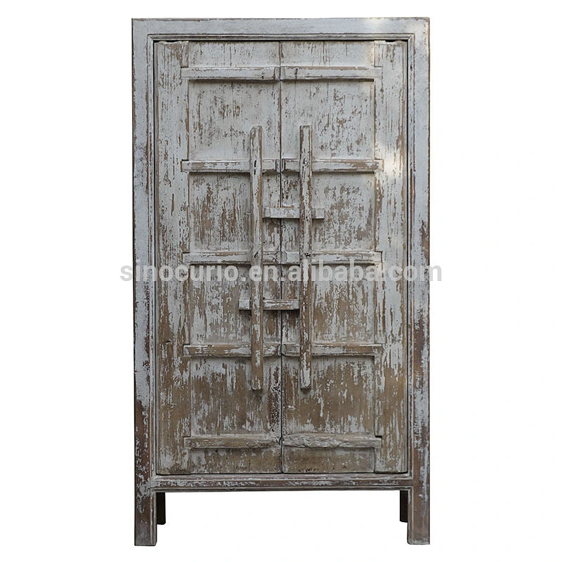 Antique shabby chic furniture antique wooden living room cabinet wardrobe