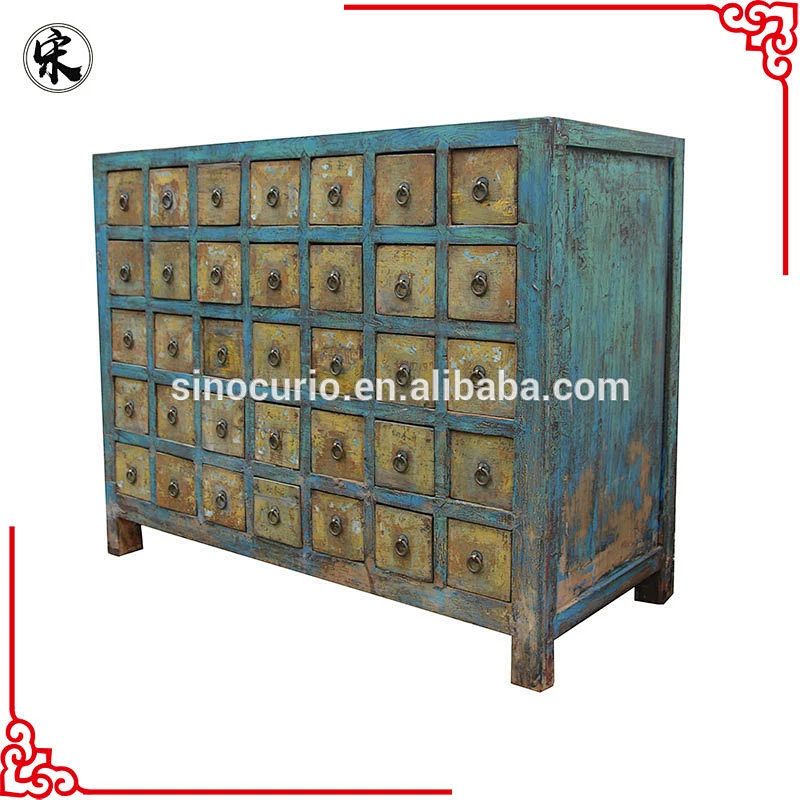 chinese medicine cabinet wood