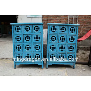 chinese wooden furnirure ;chinese antique medical cabinet ;antique wooden cabinet