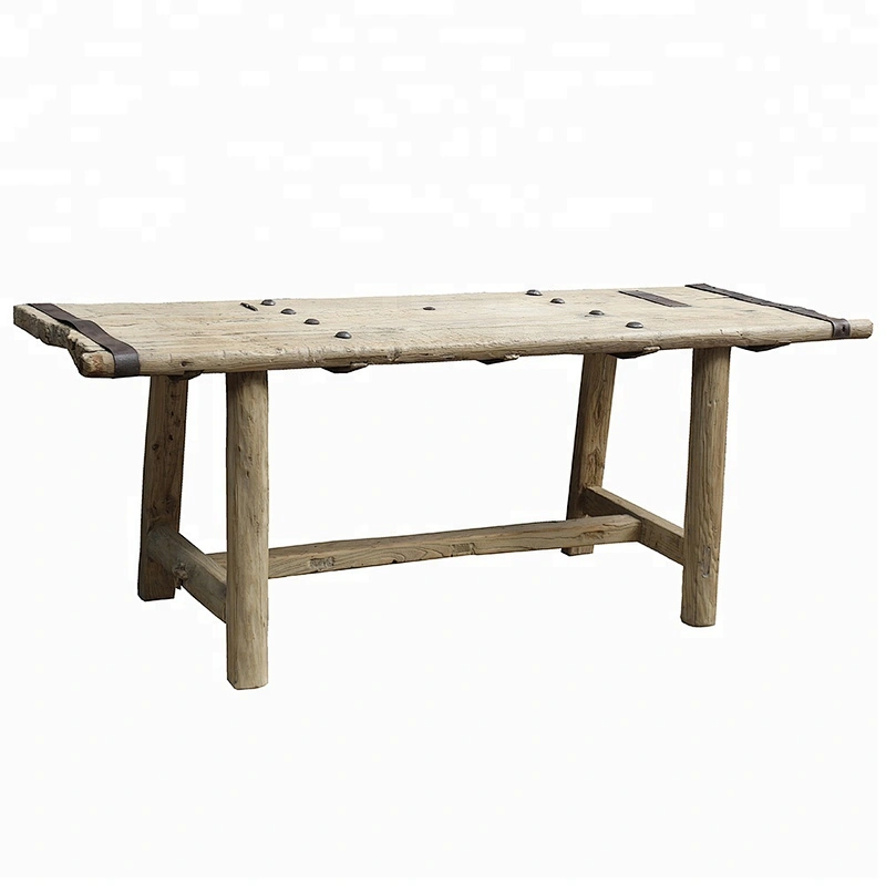 Oriental Chinese solid wood recycled dining tables