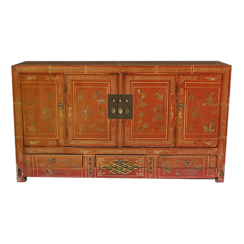 High quality wood kitchen cabinet. Chinese furniture cabinet