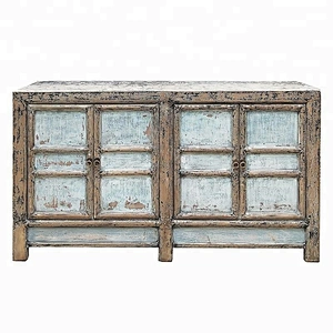 Asian shabby chic wholesale sideboard furniture reproduction cabinet