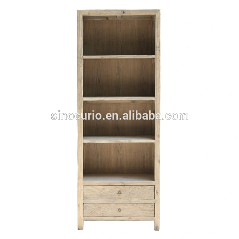 rustic furniture antique wooden wall shelf for books solid wood book shelf