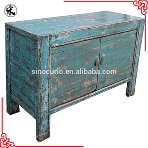 antique reproduction furniture wholesale old classical glossy cabinet Beijing