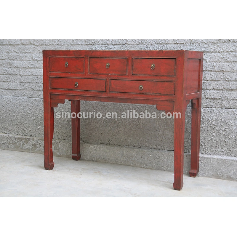 Chinese Antique Reproduction Furniture Wooden Writing Desk