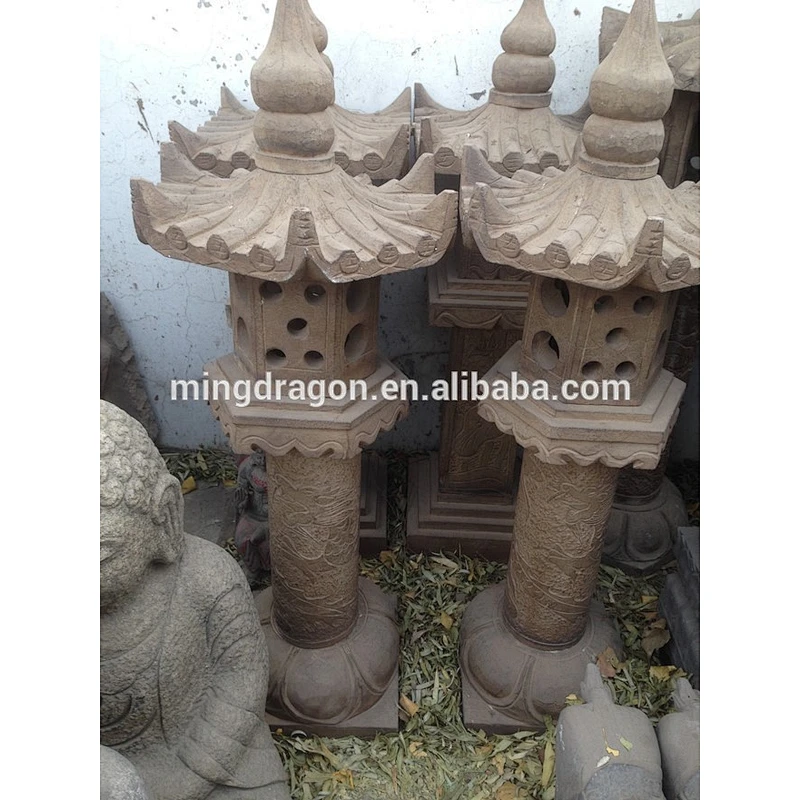 Chinese Antique garden stone lanterns