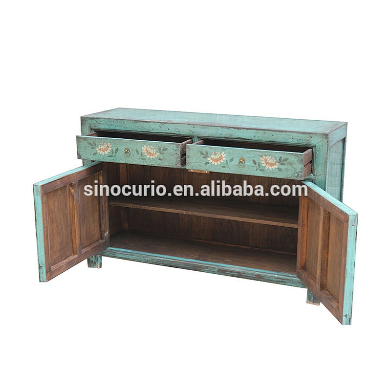 shoe cabinet antique Chinese reproduction wholesale furniture hand painted