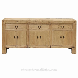 Chinese Antique Natural Recycle Wood Cabinet Furniture