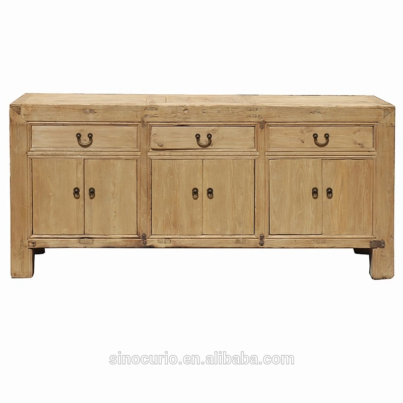Chinese Antique Natural Recycle Wood Cabinet Furniture