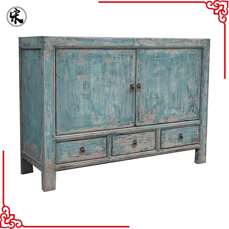 Oriental wholesale rustic shabby chic wooden shoe cabinet