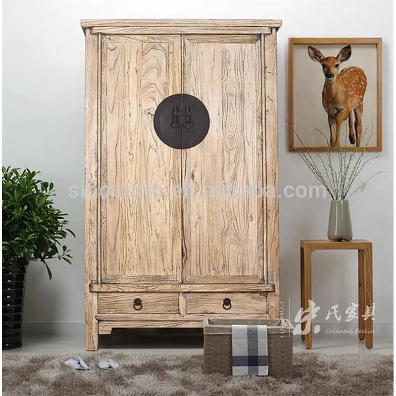 2018 rustic reclaimed wood wardrobe china antiques furniture sets