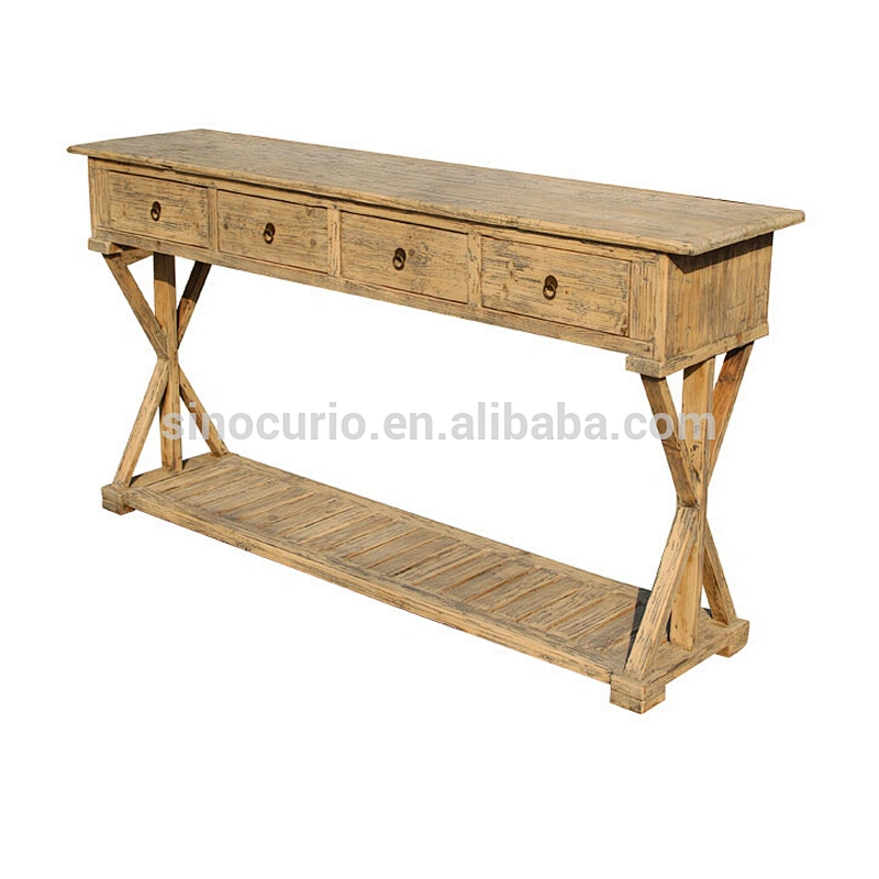 wholesale furniture china living room console table cross leg table