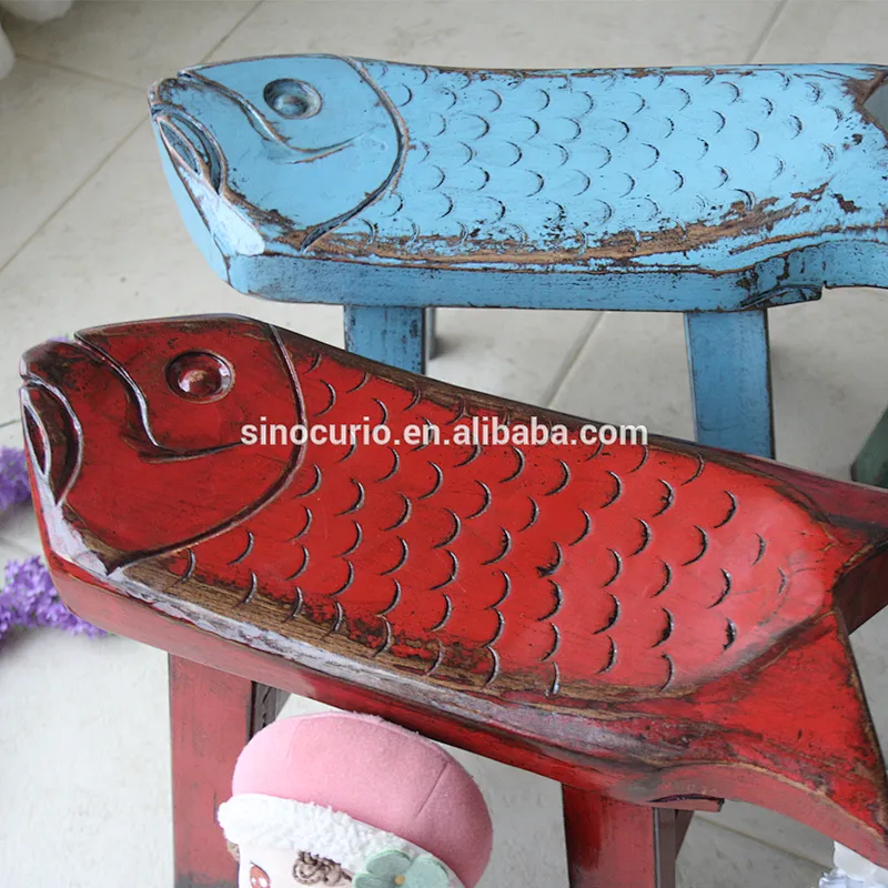 new design Chinese style fish stool in Beijing