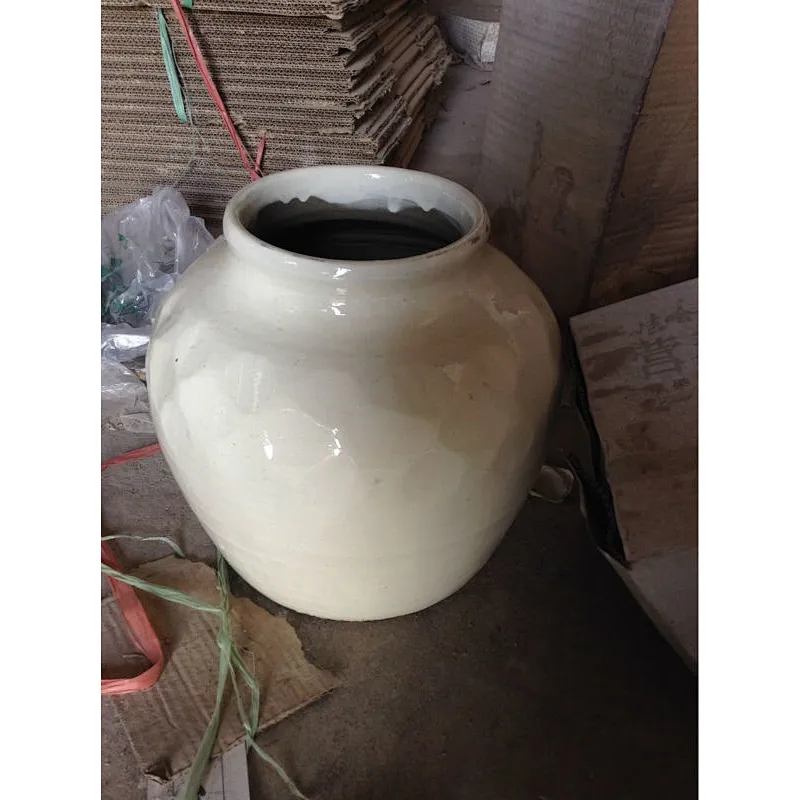 The Yue Celadon Peony/Lotus Veins Carved Designs Ceramic Vase Porcelain Handwork