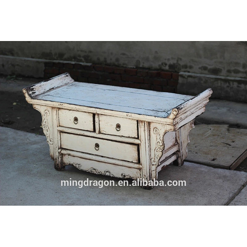 Chinese Antique bathroom Furniture Wood Carving Cabinet