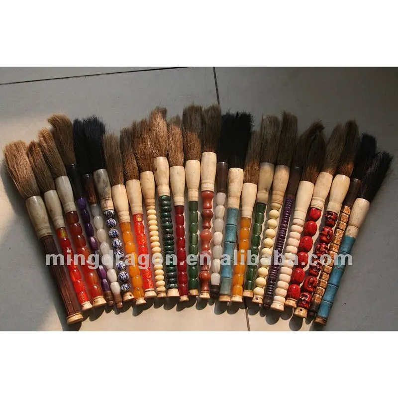Chinese antique bone brush