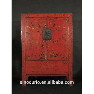 Chinese Antique furniture wedding wardrobe L37