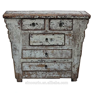 Chinese Antique Vintage Furniture Shanxi Wooden Original Storage Cabinet