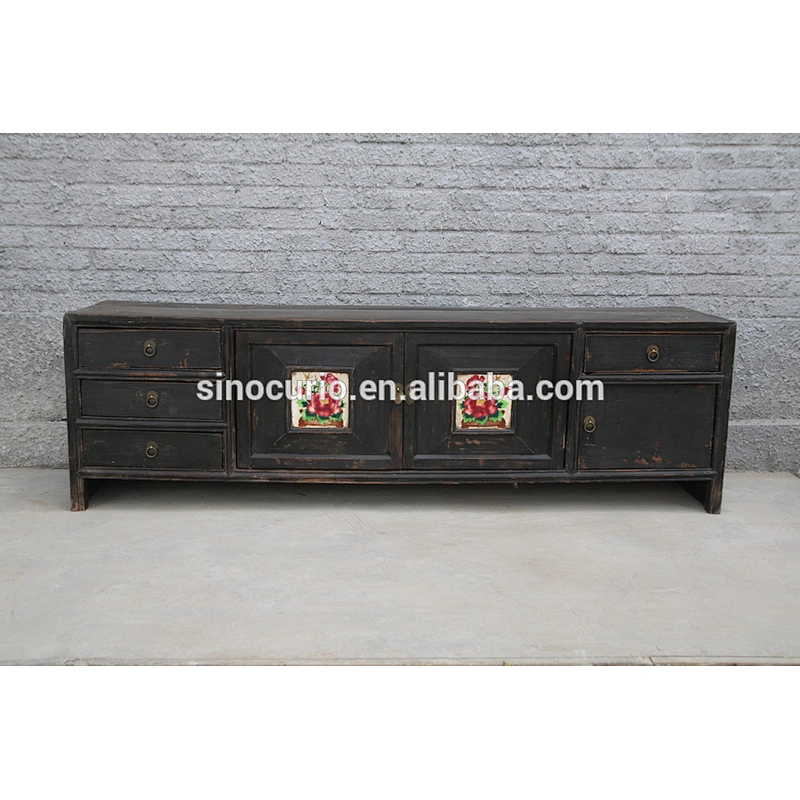 Chinese antique reproduction furniture- vintage TV cabinet Beijing