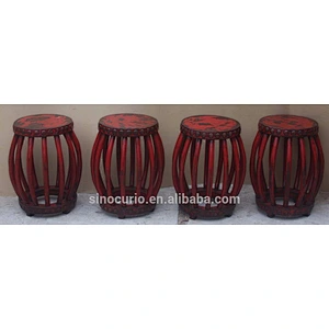 Chinese antique stool bar stool reclaimed wood chinese stool