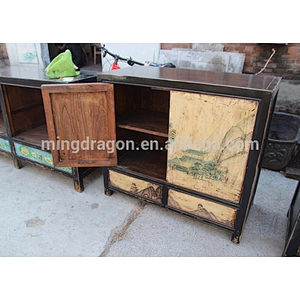 antique hand painting furniture ,bedside cabinet, TV stand