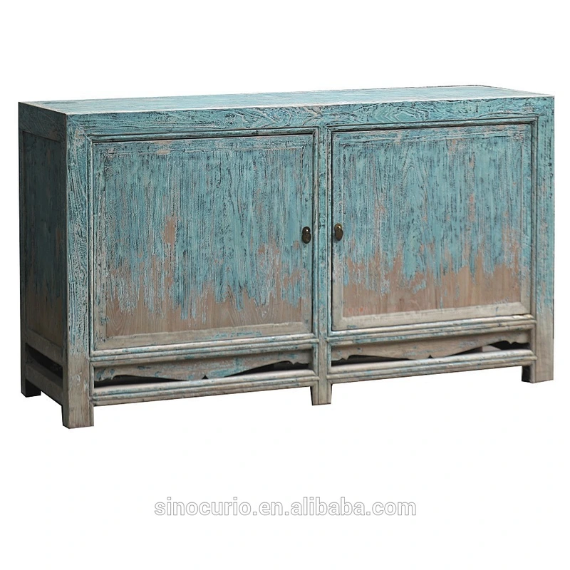 Jasons chinese antique vintage rustic wood shabby chic cabinet furniture