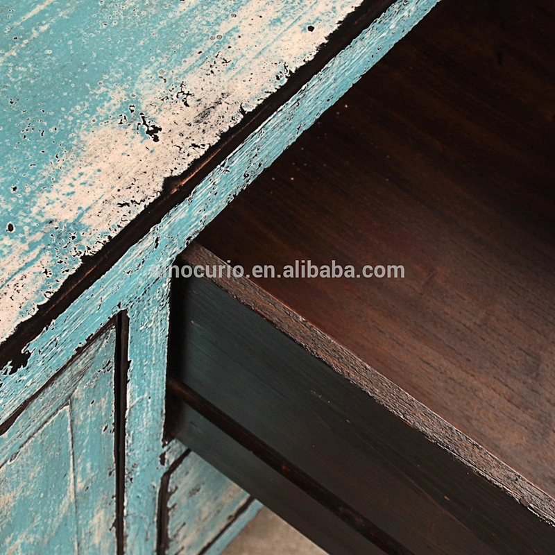 Living room antique cabinet furniture Chinese High glossy Carved TV Cabinet