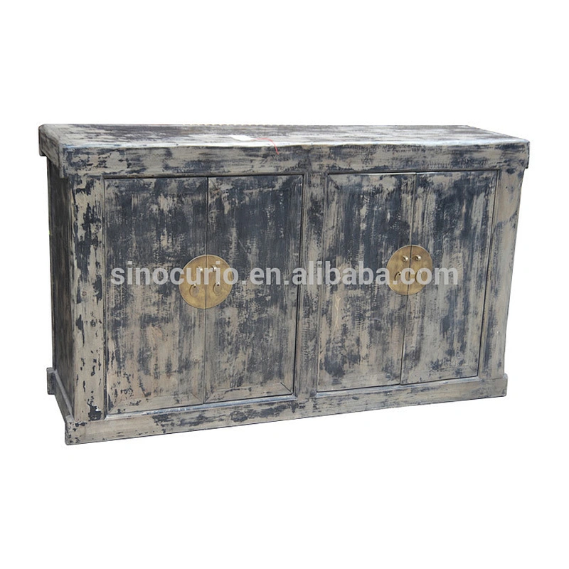 chinese antique furniture natural wood cabinet