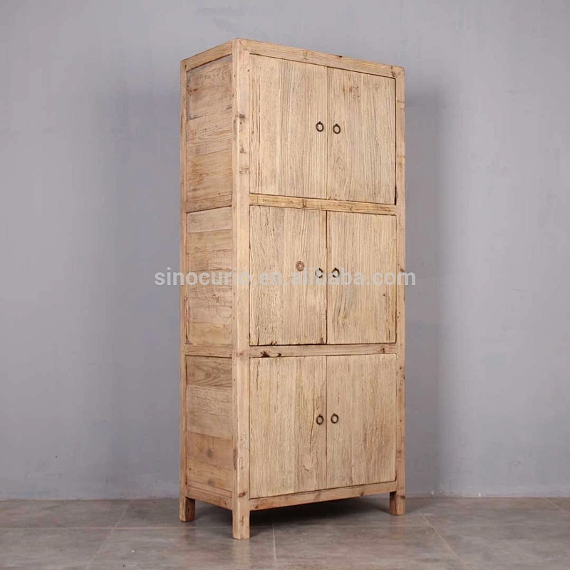 Chinese antique reproduction recycle wood furniture wholesale antique natural cabinet