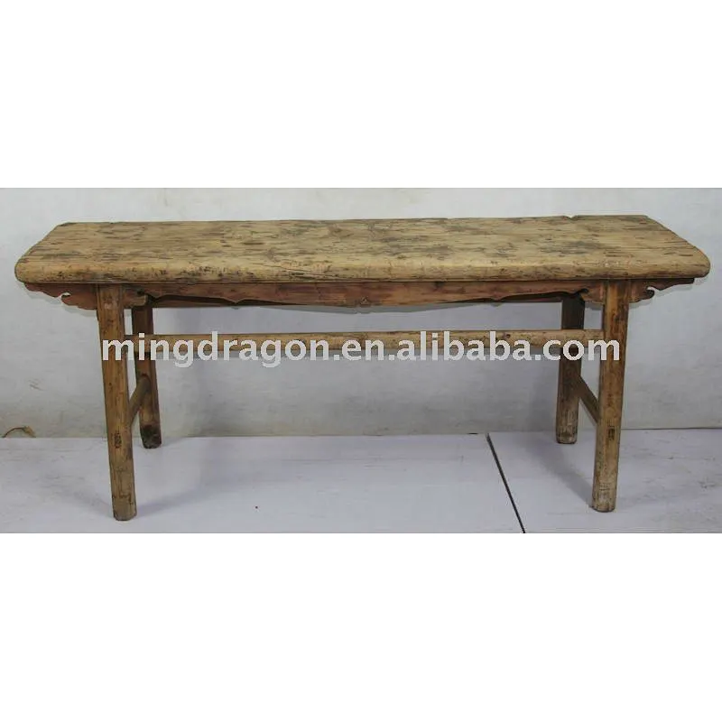 Chinese Antique Rustic Natural Wood Table