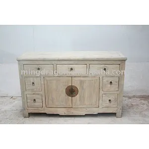 Chinese Antique Rustic Reclaimed Wood Cabinet