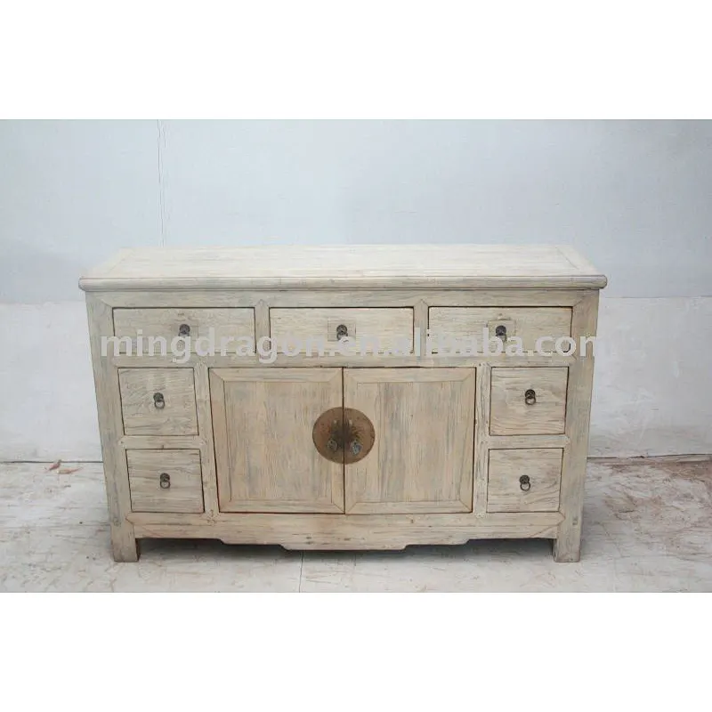 Chinese Antique Rustic Reclaimed Wood Cabinet