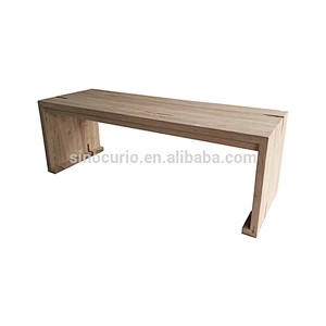 Chinese antique elm wood furniture natural solid wood computer table desk