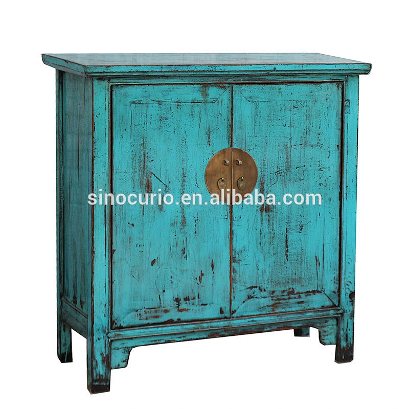 Asian antique reproduction Chinese wooden sideboard buffet table