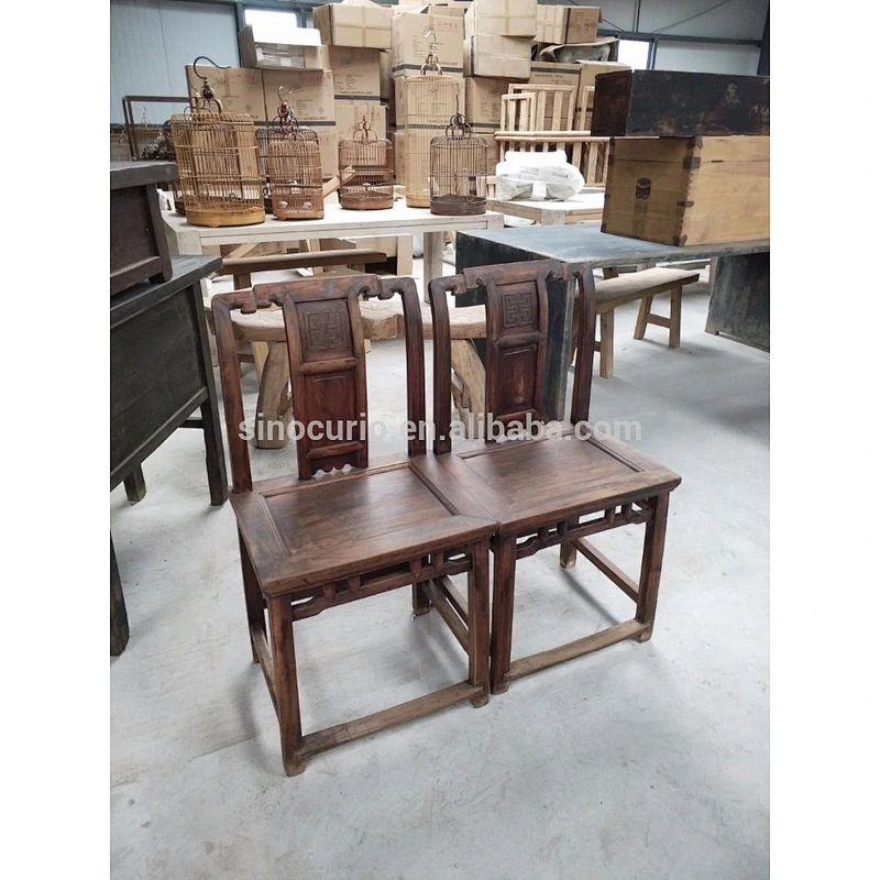 Chinese antique carved solid wood ming style armchair