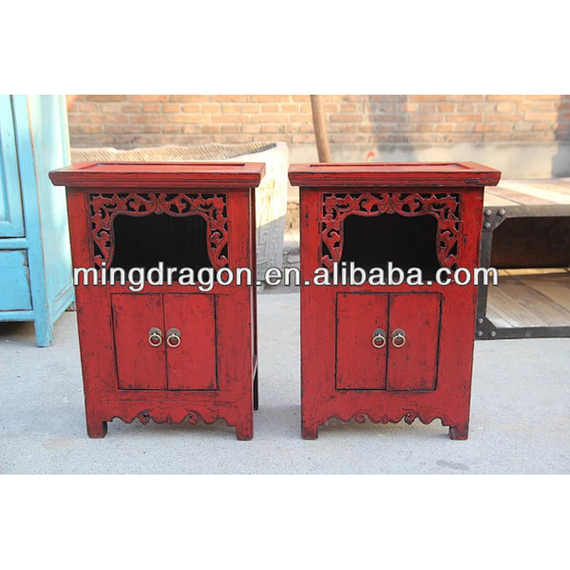 Antique Furniture in wood cabinets