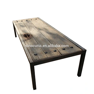 Chinese vintage industrial furniture& industrial style furniture-antique Chinese door table