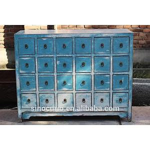 Chinese antique furniture, reproduction antique natural recycle wood file cabinet