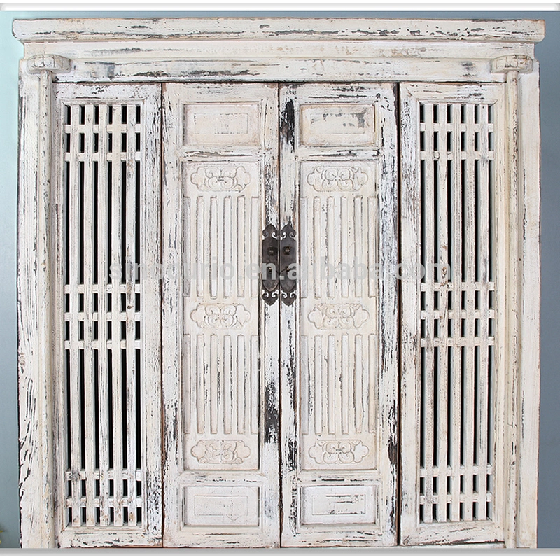 Chinese Antique Furniture Wedding Cabinet Wardrobe bookcase