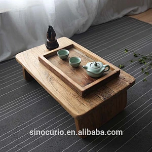 Antique Chinese Rustic Wood Kang Table / Coffee table