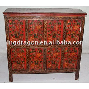 Eight door tibet cabinet